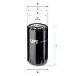 &Otilde;lifilter UFI 23.404.00