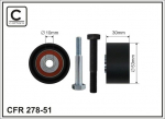 Seade-/juhtrull,hammasrihm CAFFARO 278-51