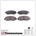 Piduriklotsi komplekt,ketaspidur ZIMMERMANN 23729.155.1