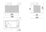 &Otilde;liradiaator,mootori&otilde;li MAHLE CLC 323 000P