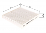 Filter,salongi&otilde;hk BOSCH 1 987 432 080