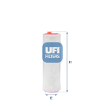 &Otilde;hufilter UFI 27.384.00