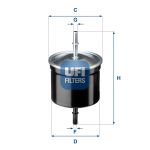 K&uuml;tusefilter UFI 31.811.00