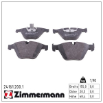 Piduriklotsi komplekt,ketaspidur ZIMMERMANN 24161.200.1