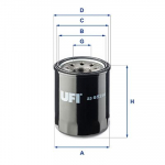 &Otilde;lifilter UFI 23.652.00