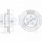 Piduriketas DELPHI BG3846