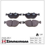 Piduriklotsi komplekt,ketaspidur ZIMMERMANN 21484.205.1