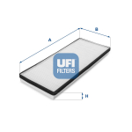 Filtras, salono oras UFI 53.013.00