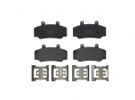 Piduriklotsi komplekt,ketaspidur BREMBO P 86 006
