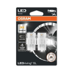 ZAROWKA LED W21W AMBER 12V 1.3W LEDRIVIN