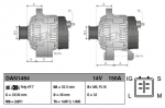 Generaator DENSO DAN1484