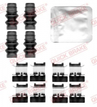 Lisakomplekt, ketaspiduriklotsid QUICK BRAKE 109-0120