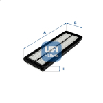 &Otilde;hufilter UFI 30.726.00