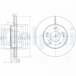 Piduriketas DELPHI BG3848
