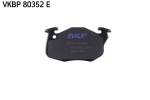 Piduriklotsi komplekt,ketaspidur SKF VKBP 80352 E