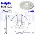 Piduriketas DELPHI BG5302C