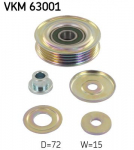 Seade-/juhtrull,soonrihm SKF VKM 63001