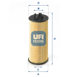 &Otilde;lifilter UFI 25.185.00