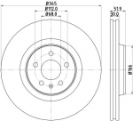 Piduriketas HELLA 8DD 355 117-181