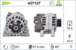 Generaator VALEO 437137
