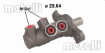 Peapiduri silinder METELLI 05-1130