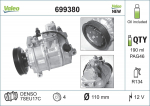 Kompressor,kliimaseade VALEO 699380