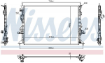 Radiaator,mootorijahutus NISSENS 606908