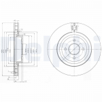 Piduriketas DELPHI BG3852