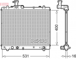 Radiaator,mootorijahutus DENSO DRM47035