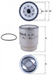 K&uuml;tusefilter MAHLE KC 491D
