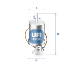 K&uuml;tusefilter UFI 31.853.00
