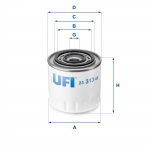 &Otilde;lifilter UFI 23.313.00