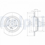 Piduriketas DELPHI BG3725