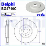 Piduriketas DELPHI BG4710C