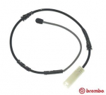 Hoiatuskontakt, piduriklotsi kulumine BREMBO A 00 438