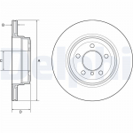 Piduriketas DELPHI BG4937C