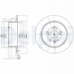 Piduriketas DELPHI BG2594