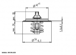 Termostaat,Jahutusvedelik WAHLER 410396.82D