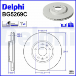 Piduriketas DELPHI BG5269C
