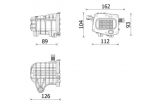 Radiaator,heitgaaside tagasijooks MAHLE CE 41 000P