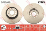 Piduriketas TRW DF6742S