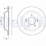 Piduriketas DELPHI BG4708C