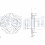 Piduriketas DELPHI BG2636