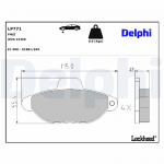 Piduriklotsi komplekt,ketaspidur DELPHI LP771