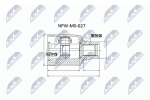 Liigendlaager, veov&otilde;ll NTY NPW-MS-027