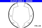 Piduriklotside komplekt,seisupidur ATE 03.0137-0450.2