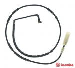 Hoiatuskontakt, piduriklotsi kulumine BREMBO A 00 427