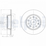 Piduriketas DELPHI BG4324C