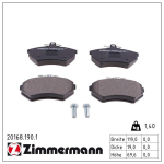 Piduriklotsi komplekt,ketaspidur ZIMMERMANN 20168.190.1