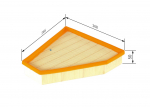 &Otilde;hufilter BOSCH F 026 400 030